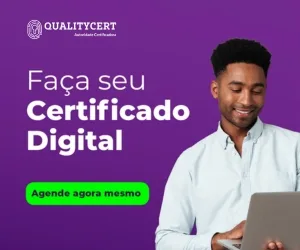 Banner de anúncio da Qualitycert Certificado Digital